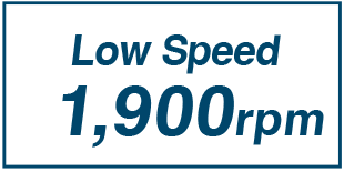 Low Speed 1,900rpm